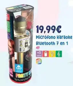 Juguetes Siutín Micrófono karaoke bluetooth oferta