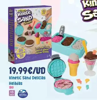 Juguetes Siutín Kinetic sand delicias heladas oferta