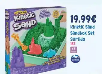 Juguetes Siutín Kinetic sand sandbox set surtido oferta