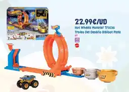Juguetes Siutín Mattel - hot wheels monster trucks trofeo del desafio bigfoot pista oferta
