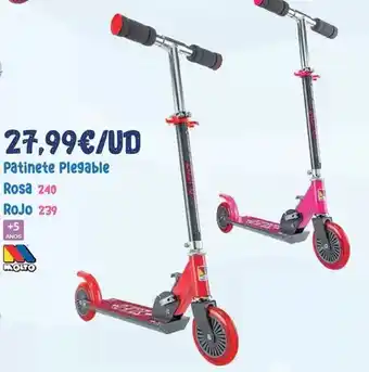 Juguetes Siutín Molto - patinete plegable rosa 240 oferta