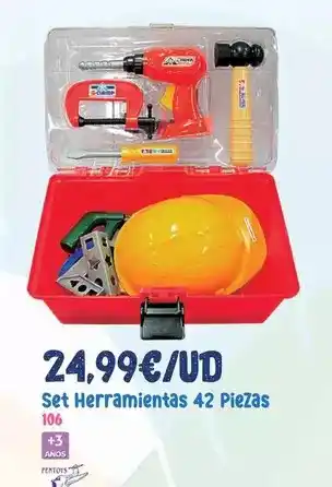 Juguetes Siutín Fentoys - set herramientas 42 piezas oferta