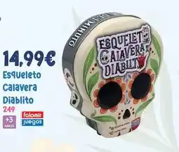 Juguetes Siutín Falomir - esqueleto calavera diablito oferta