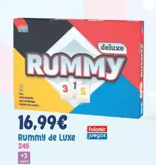 Juguetes Siutín Falomir - rummy de luxe oferta