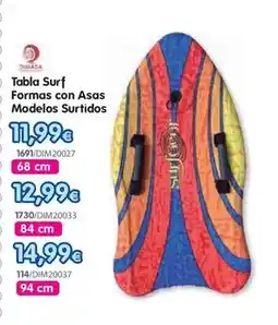 Don Dino Tabla surf formas con asas modelos surtidos oferta