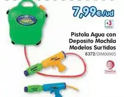 Don Dino Agua con deposito mochila modelos surtidos oferta