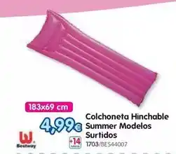 Don Dino Bestway - colchonesa hunchable summer modelos surtidos oferta