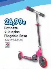 Don Dino Patinete 2 ruedas plegable rosa oferta