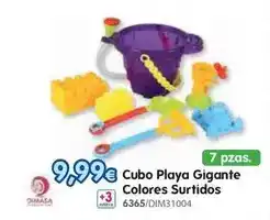 Don Dino Cubo playa gigante colores surtidos oferta