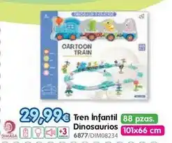 Don Dino Tren infantil dinosaurios oferta