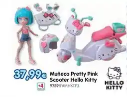 Don Dino Hello kitty - muñeca pretty pink scooter oferta