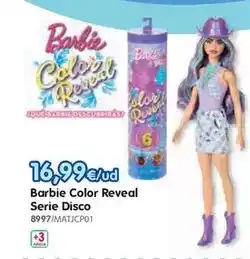 Don Dino Barbie - color reveal serie disco oferta