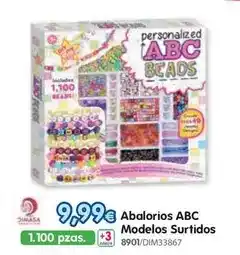 Don Dino Abalorios abc modelos surtidos oferta