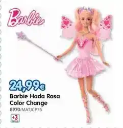 Don Dino Barbie - hada rosa color change oferta