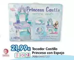 Don Dino Princess - tocador castillo princesa con espejo oferta