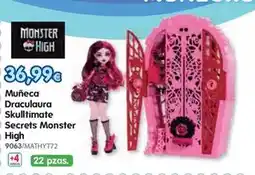 Don Dino Monster high - muñeca draculaura skulltimate secrets oferta