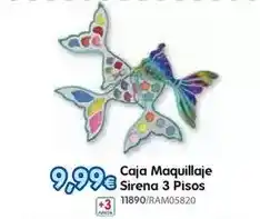 Don Dino Caja maquillaje sirena 3 pisos oferta
