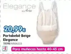 Don Dino Elegance - portabebé beige oferta