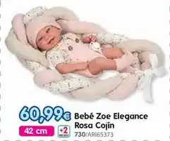 Don Dino Bebé - zoe elegance rosa cojin oferta