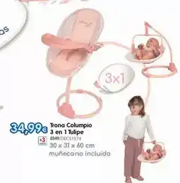 Don Dino As - trona columpio 3 en 1 tulipe oferta