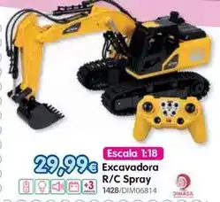 Don Dino Excavadora r/c spray oferta