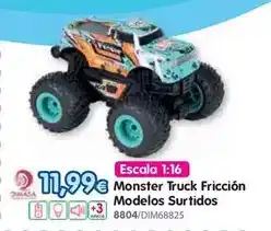 Don Dino Monster - truck friccion modelos surtidos oferta