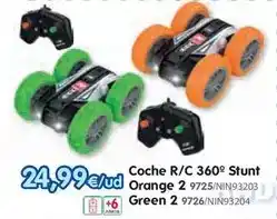 Don Dino Orange - coche r/c 360o* 2 green 2 oferta