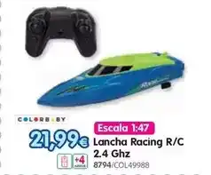 Don Dino Colorbaby - lancha racing r/c 2.4 ghz oferta