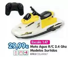 Don Dino Moto agua r/c 2.4 ghz modelos surtidos oferta