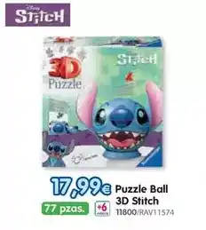 Don Dino Stitch - puzzle ball 3d stitch oferta
