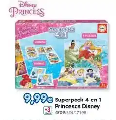 Don Dino Disney - superpack 4 en 1 princesas oferta