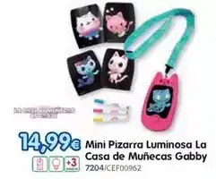 Don Dino Mini pizarra luminosa la casa de munecas gabby oferta