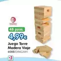 Don Dino Juego torre madera viaje oferta