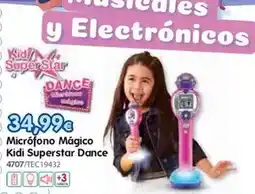 Don Dino Micrófono mágico kidi superstar dance oferta