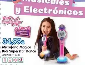 Don Dino Micrófono mágico kidi superstar dance oferta