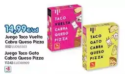 Don Dino Juego taco vuelta cabra queso pizza oferta