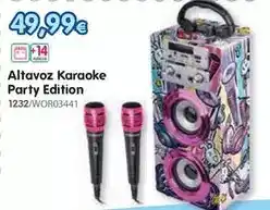 Don Dino Party - altavoz karaoke edition oferta