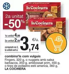 BonpreuEsclat La cocinera - fingers oferta