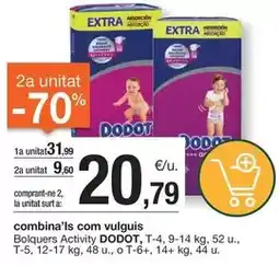 BonpreuEsclat Dodot - bolquers activity t-4 oferta