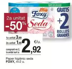 BonpreuEsclat Foxy - paper higienic seda oferta