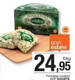 BonpreuEsclat Societe - formatge rocafort dop oferta