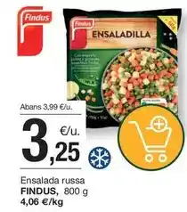 BonpreuEsclat Findus - ensalada russa oferta