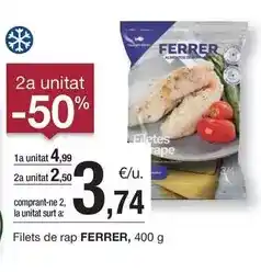BonpreuEsclat Ferrer - filets de rap oferta