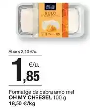 BonpreuEsclat My - formatge de cabra amb mel oferta