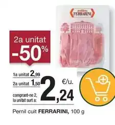 BonpreuEsclat Ferrarini - pernil cuit oferta
