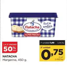 Alimerka Natacha - margarina oferta