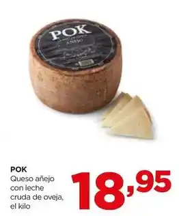 Alimerka Pok - queso anejo con leche cruda de oveja oferta