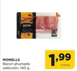 Alimerka Monells - bacon ahumado seleccion oferta