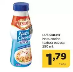 Alimerka Président - nata cocina textura espesa oferta