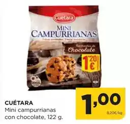 Alimerka Cuétara - mini campurrianas con chocolate oferta